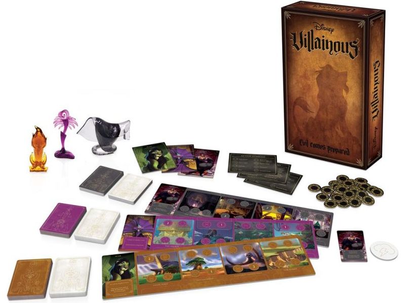 Board Games Wonder Forge - Disney - Villainous Game - Evil Comes Prepared - Cardboard Memories Inc.