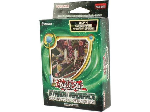 Trading Card Games Konami - Yu-Gi-Oh! - Invasion Vengeance - 3 Pack Special Edition - Unlimited - Cardboard Memories Inc.