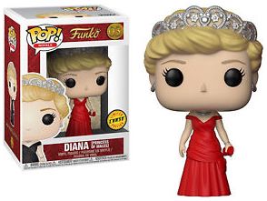 Action Figures and Toys POP! - Royals - Diana - Princess of Wales - Chase - Cardboard Memories Inc.