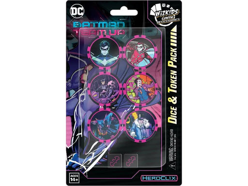 Collectible Miniature Games Wizkids - DC - HeroClix - Batman Team-Up - Dice and Token Pack - Cardboard Memories Inc.