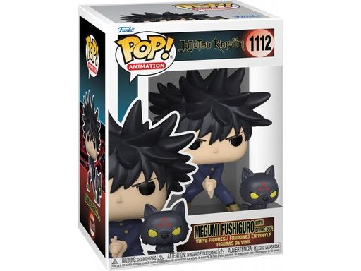 Action Figures and Toys POP! - Animation - Jujutsu Kaisen - Megumi Fushiguro with Divine Dog - Cardboard Memories Inc.