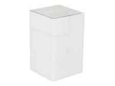 Supplies Ultimate Guard - Flip N Tray Case - White Xenoskin - 100 - Cardboard Memories Inc.
