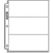 Supplies Ultra Pro - 3 Pocket - Binder Pages Box - Cardboard Memories Inc.