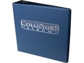 Supplies Ultra Pro - Blue Collectors Album - 3 Ring Binder - Cardboard Memories Inc.
