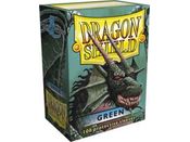 Supplies Arcane Tinmen - Dragon Shield Sleeves - Standard Size - Classic - Green - Package of 100 - Cardboard Memories Inc.