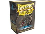 Supplies Arcane Tinmen - Dragon Shield Sleeves - Brown - Cardboard Memories Inc.