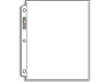 Supplies Ultra Pro - 1 Pocket - 8-5 x 11 Inch - Beckett Sized - Binder Pages Box - Cardboard Memories Inc.