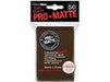 Supplies Ultra Pro - Deck Protectors - Standard Size - 50 Count Matte Brown - Cardboard Memories Inc.