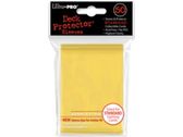 Supplies Ultra Pro - Deck Protectors - Standard Size - 50 Count Canary Yellow - Cardboard Memories Inc.