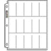 Supplies Ultra Pro - 15 Pocket Tobacco Sized Binder Pages Box - Cardboard Memories Inc.