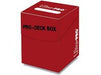 Supplies Ultra Pro - 100 Deck Box - Red - Cardboard Memories Inc.