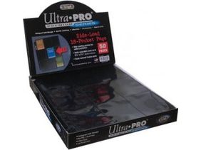 Supplies Ultra Pro - 18-Pocket Side-Loading Binder Pages Box - Cardboard Memories Inc.