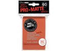 Supplies Ultra Pro - Deck Protectors - Small Yu-Gi-Oh! Size - 60 Count Pro-Matte - Peach - Cardboard Memories Inc.