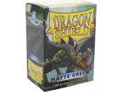 Supplies Arcane Tinmen - Dragon Shield Sleeves - Standard Size - Matte - Green - Package of 100 - Cardboard Memories Inc.