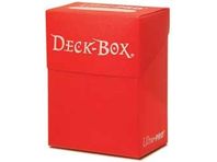 Supplies Ultra Pro - Deck Box - Red - Cardboard Memories Inc.