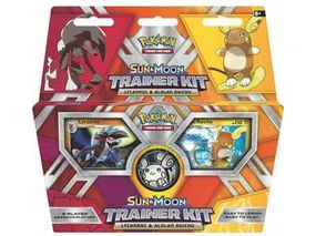 Trading Card Games Pokemon - Sun and Moon - Trainer Kit - Lycanroc and Alolan Raichu - Cardboard Memories Inc.