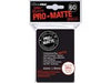 Supplies Ultra Pro - Deck Protectors - Small Yu-Gi-Oh! Size - 60 Count Pro-Matte - Black - Cardboard Memories Inc.