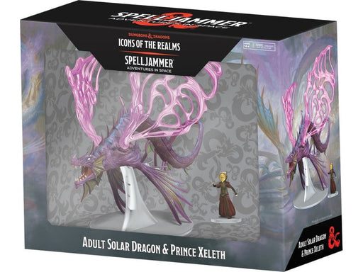Role Playing Games Wizards of the Coast - Dungeons and Dragons - Icons of the Realms - Spelljammer Adventures in Space - Adult Solar Dragon & Prince Xeleth - Cardboard Memories Inc.