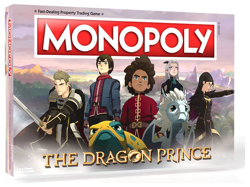 Board Games Usaopoly - Monopoly - The Dragon Prince - Cardboard Memories Inc.
