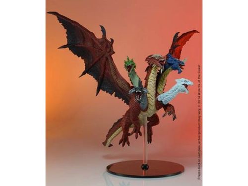 Role Playing Games Wizards of the Coast - Dungeons and Dragons Icons of the Realms - Tyranny of Dragons - Tiamat Premium Figure - Cardboard Memories Inc.