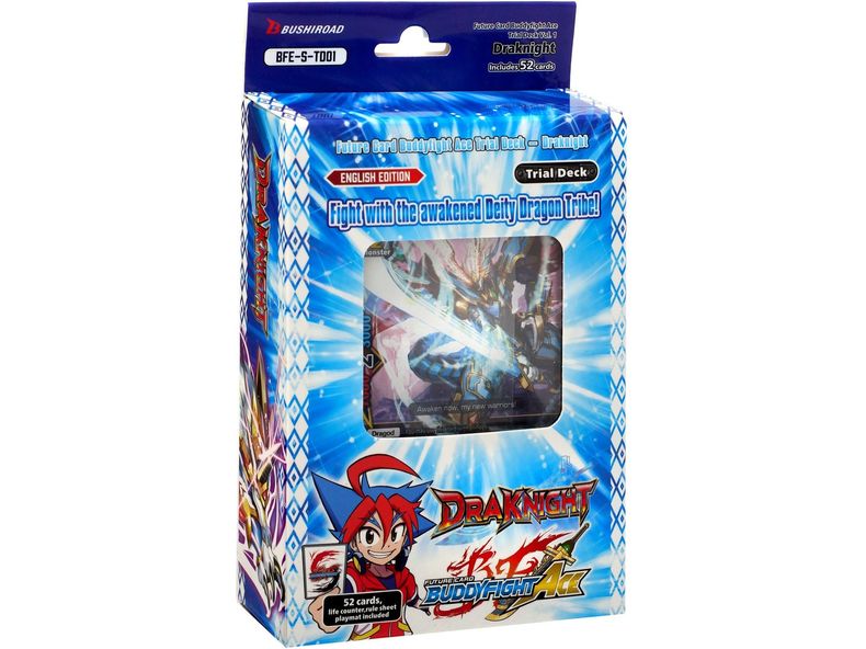 Trading Card Games Bushiroad - Buddyfight V2- Yuga & Garga - Draknight - Trail Deck - Vol 1 - Cardboard Memories Inc.