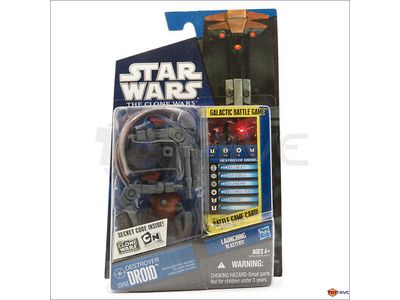 Action Figures and Toys Hasbro - Star Wars - The Clone Wars - Destroyer Droid - Action Figure - Cardboard Memories Inc.