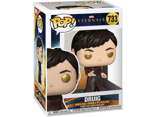 Action Figures and Toys POP! - Movies - Marvel - Eternals - Druig - Cardboard Memories Inc.