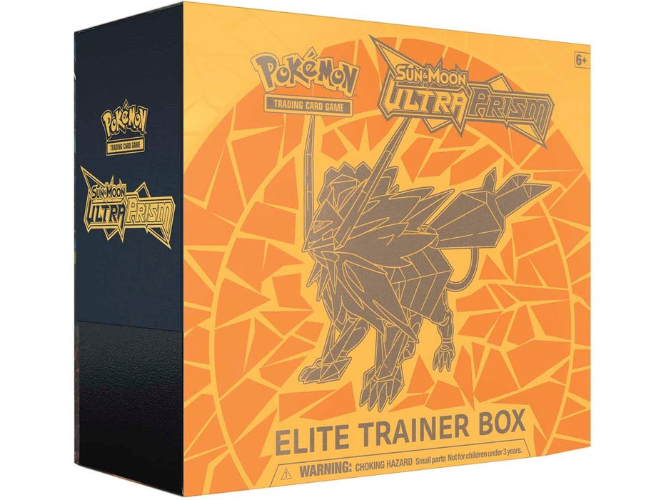 Trading Card Games Pokemon - Sun and Moon - Ultra Prism - Dusk Mane Necrozma - Elite Trainer Box - Cardboard Memories Inc.