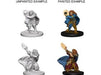 Role Playing Games Wizkids - Dungeons and Dragons -  Nolzurs Marvellous Miniatures - Dwarf Female Wizard - 72621 - Cardboard Memories Inc.