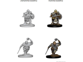 Role Playing Games Wizkids - Dungeons and Dragons - Unpainted Miniature - Nolzurs Marvellous Miniatures - Dwarf Female Fighter - 72617 - Cardboard Memories Inc.