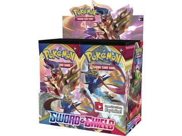 Trading Card Games Pokemon - Sword and Shield - Trading Card Booster Box - Cardboard Memories Inc.