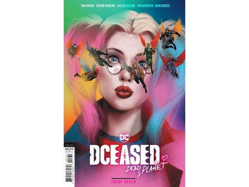 Comic Books DC Comics - DCEASED Dead Planet 007 of 7 - Movie Homage Card Stock Variant Edition- 4666 - Cardboard Memories Inc.