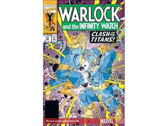 Comic Books Marvel Comics - Warlock and the Infinity Watch 010 - 5936 - Cardboard Memories Inc.