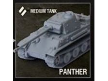 miniatures Gale Force Nine - World of Tanks - Wave 5 - German - Panther - Medium Tank - 494633 - Cardboard Memories Inc.