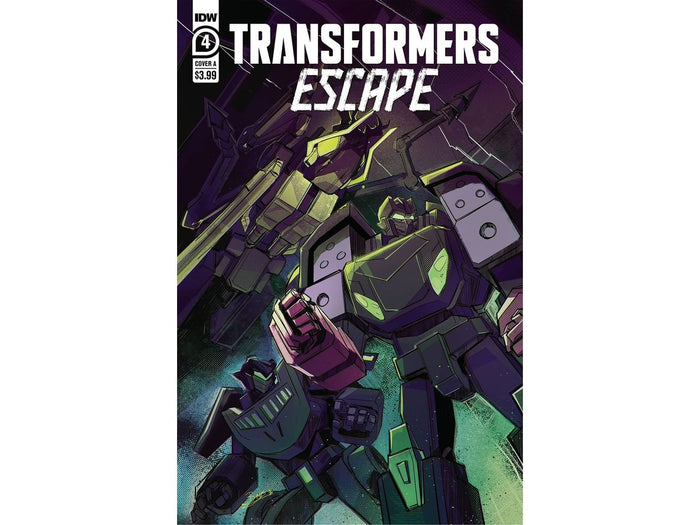 Comic Books IDW Comics - Transformers Escape 004 of 5 - Cover A Mcguire-Smith (Cond. VF-) - 11941 - Cardboard Memories Inc.