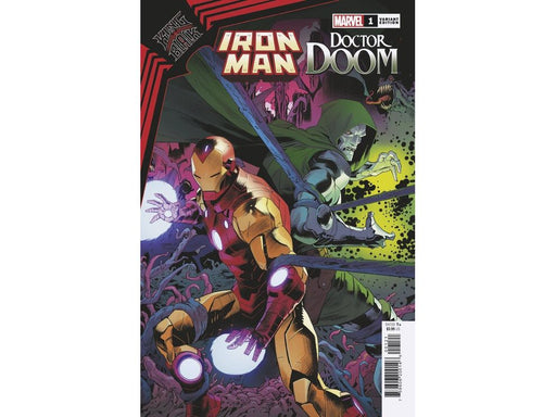 Comic Books Marvel Comics - King in Black Iron Man Doctor Doom 001 - Mora Variant Edition - 4950 - Cardboard Memories Inc.