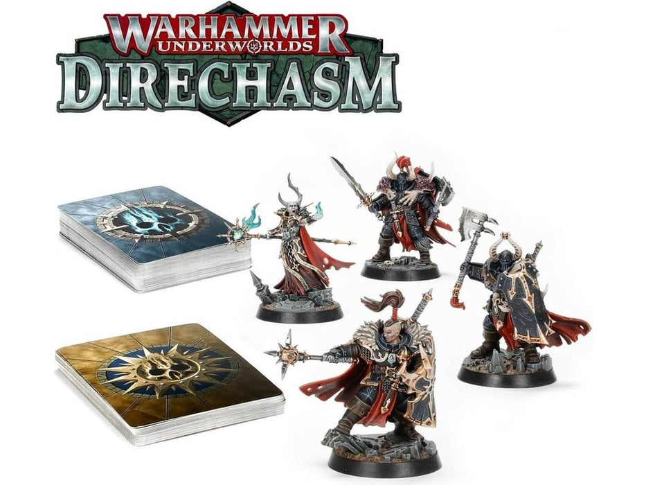 Collectible Miniature Games Games Workshop - Warhammer Underworlds - Direchasm - Khagras Ravagers - 110-99 - Cardboard Memories Inc.