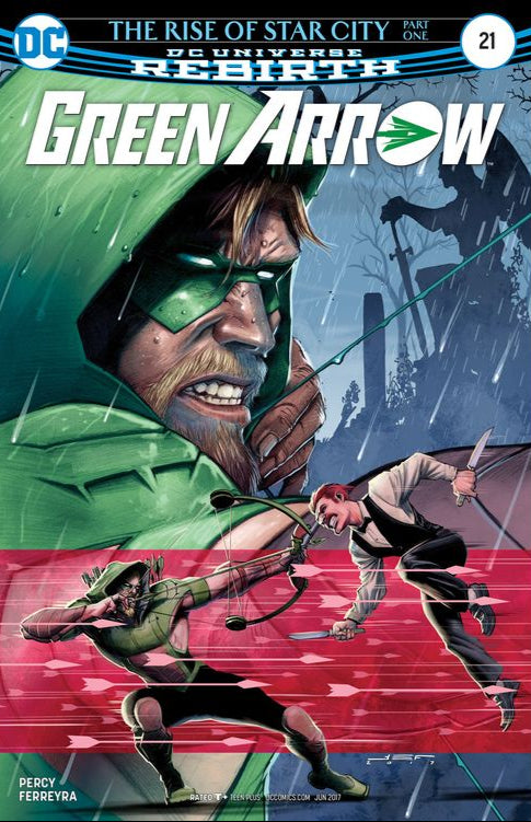 Comic Books DC Comics - Green Arrow (2016 5th Series) 021 (Cond. FN-) - 4284 - Cardboard Memories Inc.