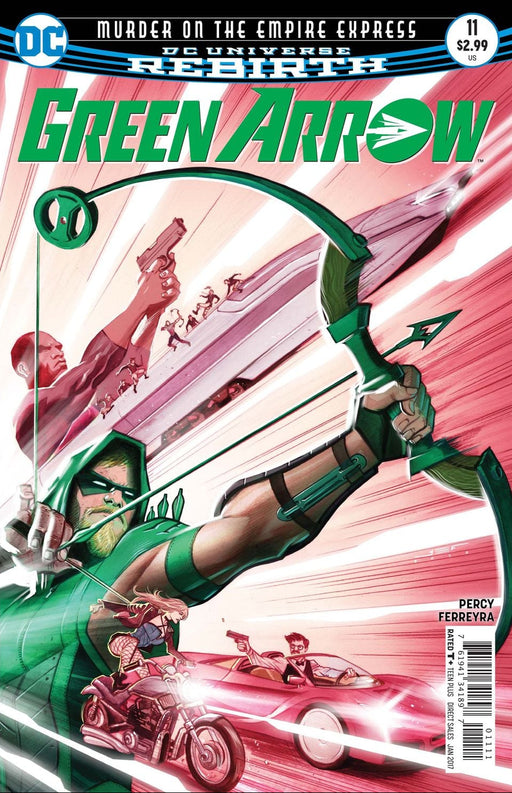 Comic Books DC Comics - Green Arrow (2016 5th Series) 011 (Cond. FN+) - 4271 - Cardboard Memories Inc.