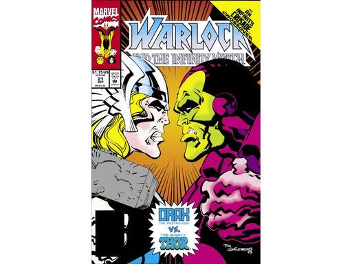 Comic Books Marvel Comics - Warlock and the Infinity Watch 021 - 5947 - Cardboard Memories Inc.
