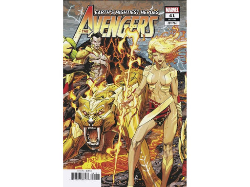 Comic Books Marvel Comics - Avengers 041 - Weaver Connecting Variant Edition (Cond. VF-) - 5106 - Cardboard Memories Inc.
