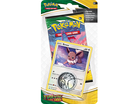 Trading Card Games Pokemon - Sword and Shield - Evolving Skies - Checklane Blister Pack - Eevee - Cardboard Memories Inc.