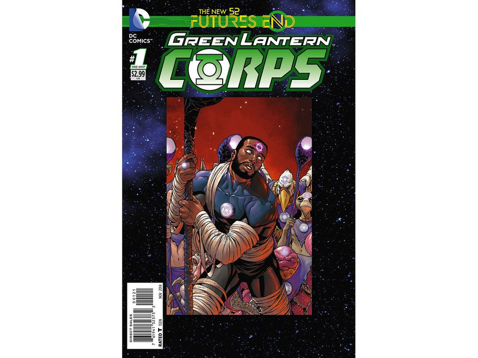 Comic Books DC Comics - Green Lantern Corps Future's End (2014) 001 - Cover B Non-Lenticular Variant Edition (Cond. VF-) - 2303 - Cardboard Memories Inc.