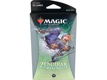Trading Card Games Magic the Gathering - Zendikar Rising - Theme Boosters - Black - Cardboard Memories Inc.