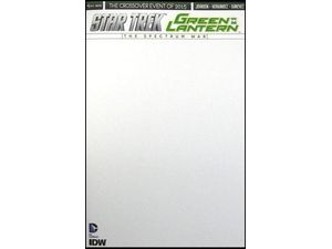 Comic Books IDW Comics - Star Trek Green Lantern 01 - Blank Cover - 5213 - Cardboard Memories Inc.