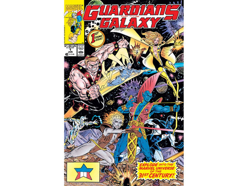 Comic Books Marvel Comics - Guardians of the Galaxy 01 - 1990 Release - 4189 - Cardboard Memories Inc.