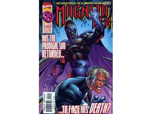 Comic Books Marvel Comics - Magneto Rex 02 - 0802 - Cardboard Memories Inc.