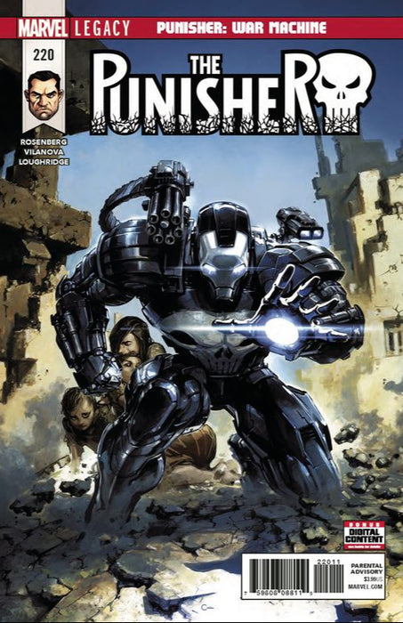 Comic Books Marvel Comics - The Punisher (2018 12th Series) 220 (Cond. FN) - 1966 - Cardboard Memories Inc.