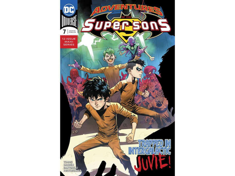 Comic Books DC Comics - Adventures of Super Sons (2018) 007 (Cond. FN) - 4414 - Cardboard Memories Inc.