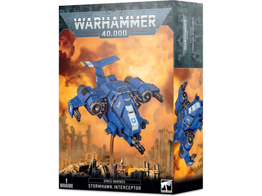 Collectible Miniature Games Games Workshop - Warhammer 40K - Space Marines - Stormhawk Interceptor - 48-42 - Cardboard Memories Inc.